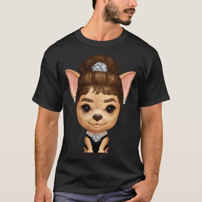 Camiseta Tiffany el Chihuahua (Anverso)