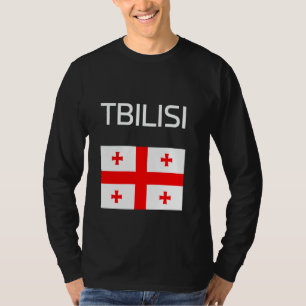Camiseta Tiflis Georgia Bandera georgiana
