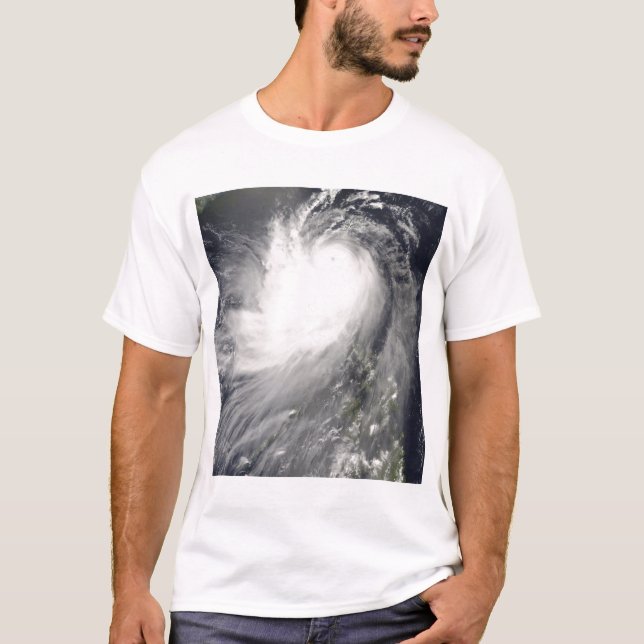 Camiseta Tifón Nuri sobre las Islas Filipinas (Anverso)