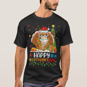 Camiseta Tiger Animal Lover Funny Happy Tiger HelloThanksMa