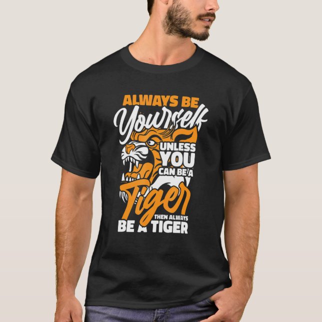 Camiseta Tiger Animal Tigers (Anverso)