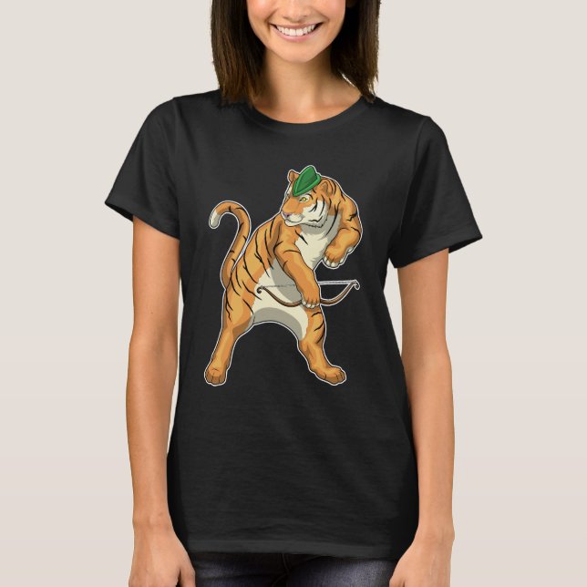 Camiseta Tiger Archer Bow (Anverso)