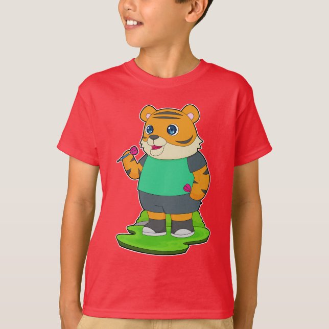 Camiseta Tiger Darts Dart (Anverso)