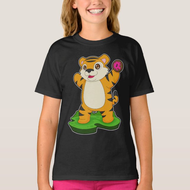 Camiseta Tiger Donut (Anverso)