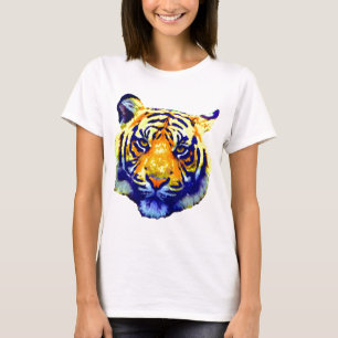 Camiseta Tiger Eyes Pop Art
