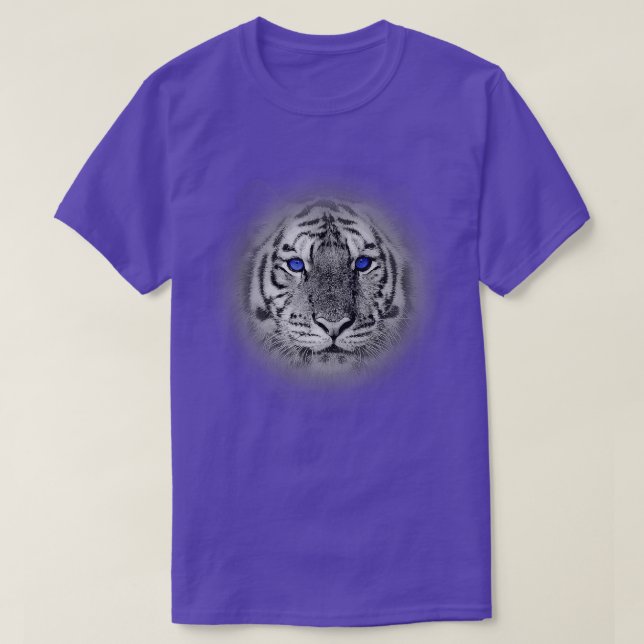 Camiseta Tiger Eyes Safari Zoo Wildlife Animal Zookeeper Bi (Diseño del anverso)