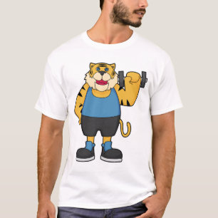 Camiseta Tiger Fitness Dumbbell