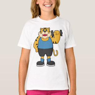 Camiseta Tiger Fitness Dumbbell