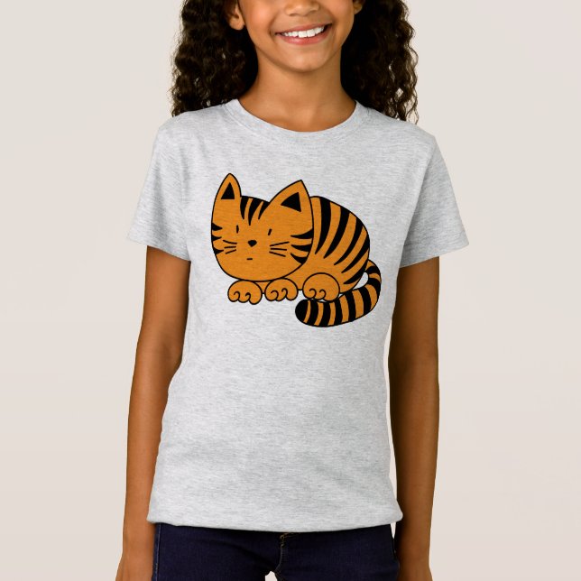 Camiseta Tiger Kitty (Anverso)