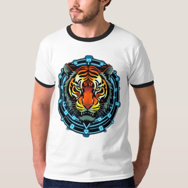 Camiseta „Tiger – König des Dschungels“ (Anverso)