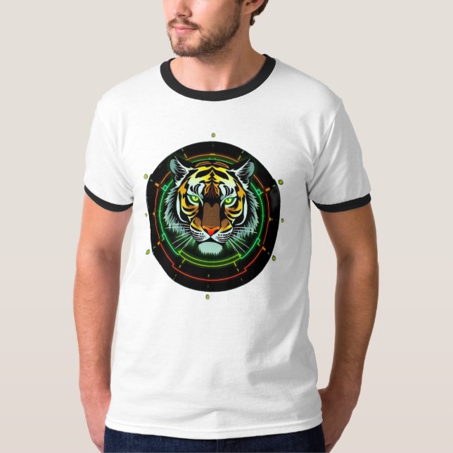 Camiseta „Tiger – König des Dschungels“ (Anverso)