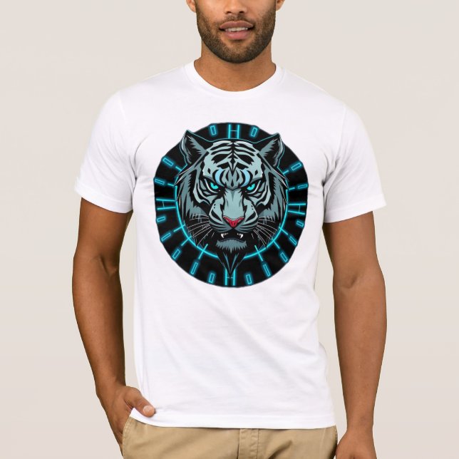 Camiseta „Tiger – König des Dschungels“ (Anverso)