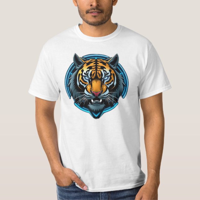Camiseta „Tiger – König des Dschungels“ (Anverso)