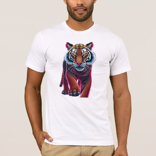 Camiseta „Tiger – König des Dschungels“ (Anverso)