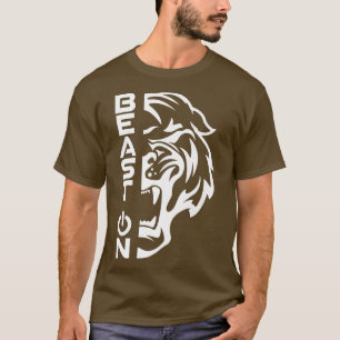 Camiseta Tiger KopfBeast En Fitness Gym Motivation Fitness