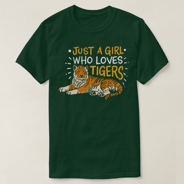 Camiseta Tiger Lover Zookeeper (Diseño del anverso)