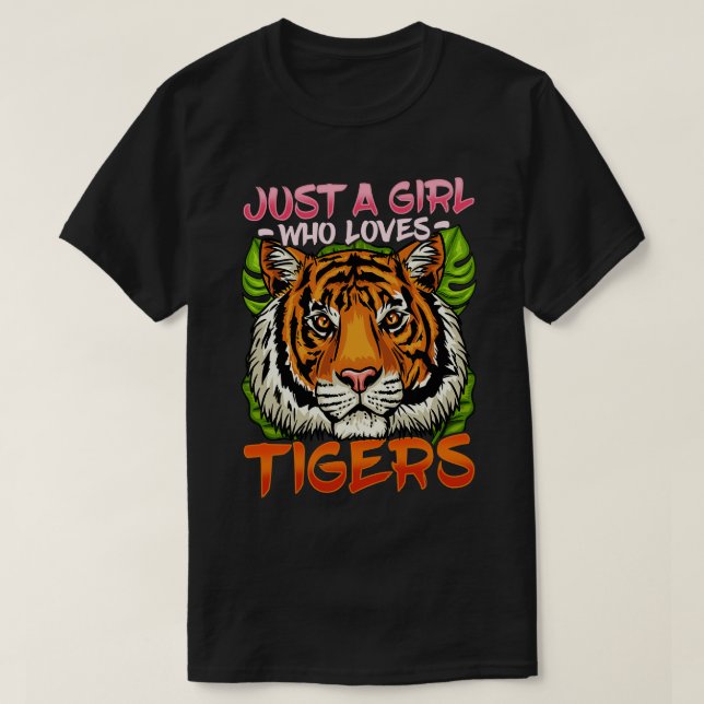 Camiseta Tiger Lover Zookeeper (Diseño del anverso)