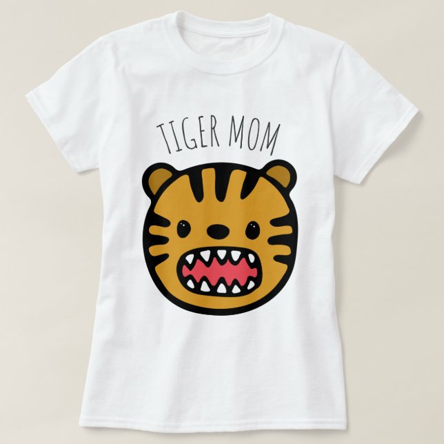Camiseta Tiger Mom (Diseño del anverso)