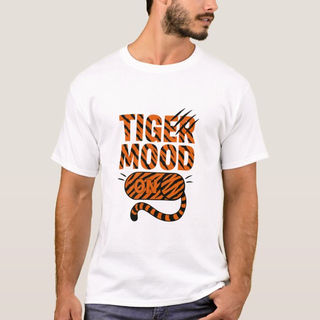 Camiseta Tiger Mood On (Anverso)