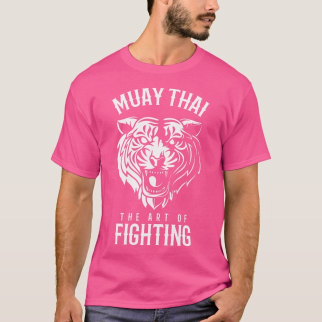 Camiseta Tiger Muay Thai Y Kickboxing (Anverso)