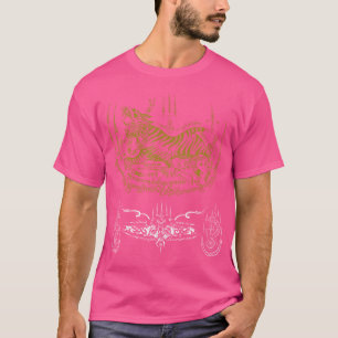 Camiseta Tiger Sak Yant Tattoo tailandés luchador de boxeo