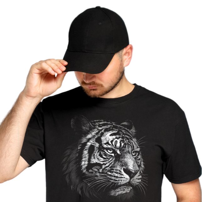 Camiseta Tiger T-shirt – Majestic, Elegant Yet Aggressive (Subido por el creador)