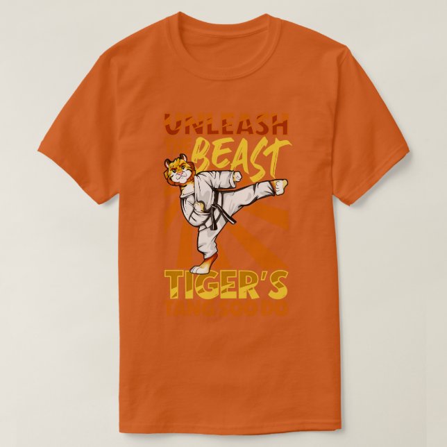 Camiseta Tiger Tang Soo Do (Diseño del anverso)
