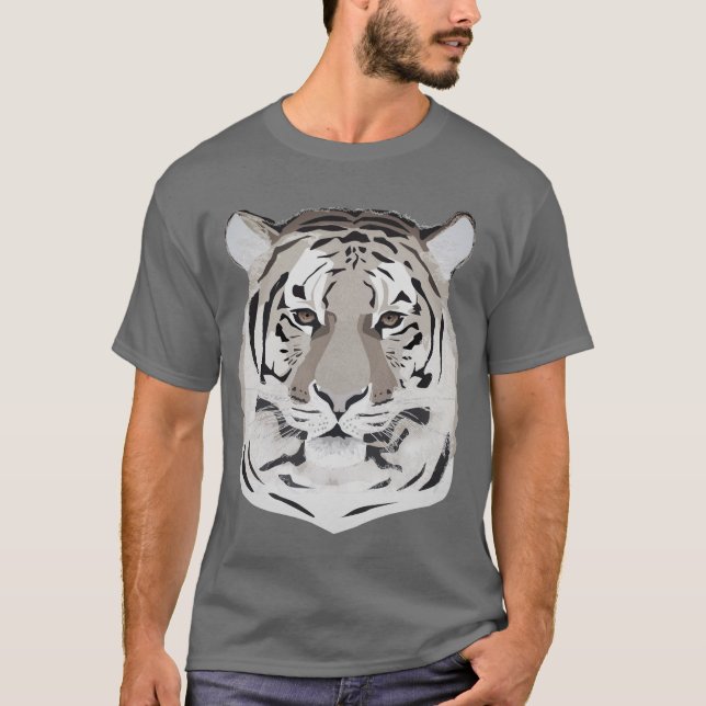 Camiseta Tiger, tiger face, symbol of 2022  (Anverso)