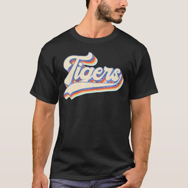 Camiseta Tigers School Sports Name Boys (Anverso)