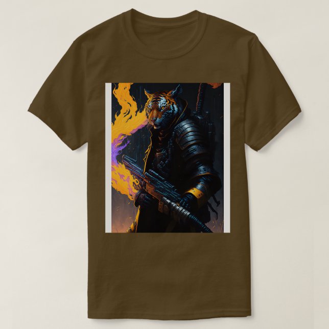 Camiseta Tigers Techno Inferno 2 (Diseño del anverso)