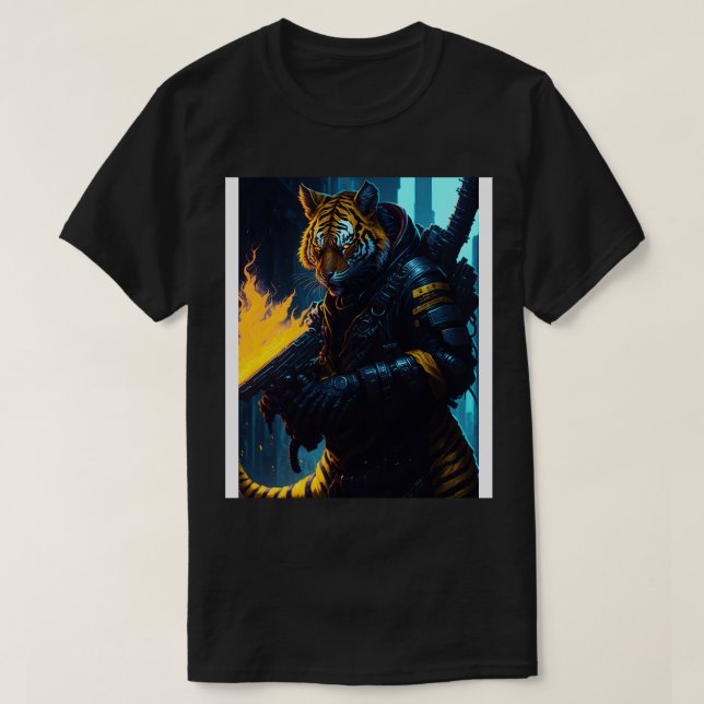 Camiseta Tigers Techno Inferno 3 (Diseño del anverso)