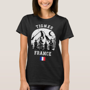 Camiseta Tignes France Alps Estación de esquí alpino Esquí