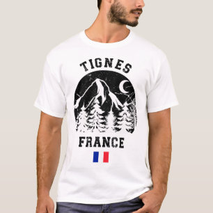 Camiseta Tignes Francia Alpes Estación de Esquí Esquí Alpin