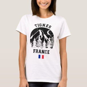 Camiseta Tignes Francia Alpes Estación de Esquí Esquí Alpin