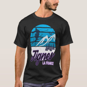 Camiseta Tignes Francia Estación de esquí de los Alpes Fran