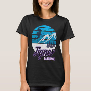 Camiseta Tignes Francia Estación de esquí de los Alpes Fran