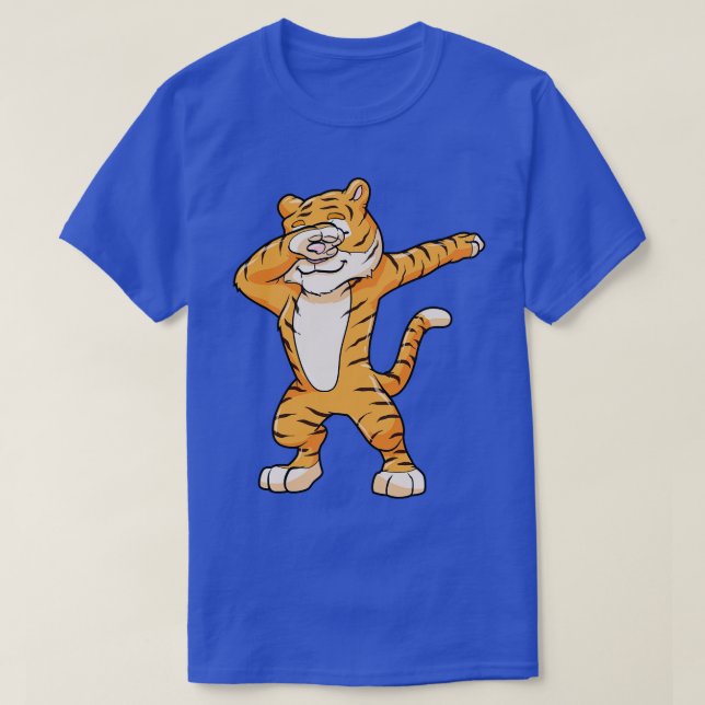 Camiseta Tigre al hip Hop Dance 2 (Diseño del anverso)