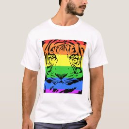 Camiseta Tigre arcoiris