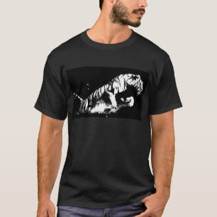 Camiseta Tigre atacando