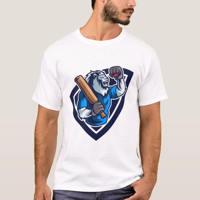 Camiseta Tigre azul (Anverso)