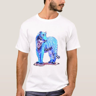 Camiseta Tigre azul