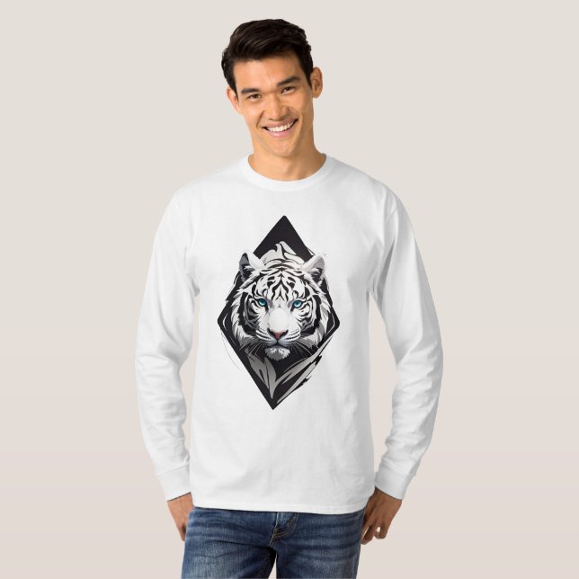 Camiseta Tigre blanco (Anverso completo)