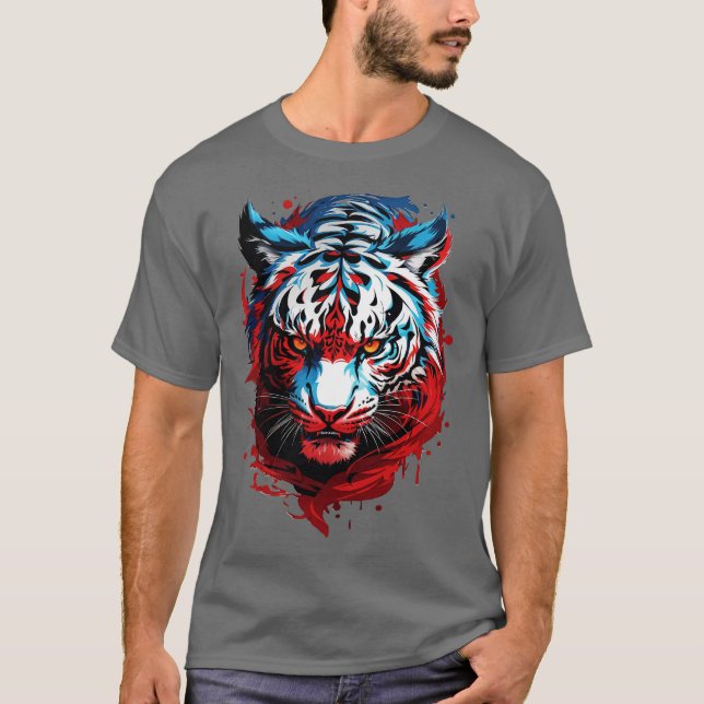 Camiseta Tigre blanco (Anverso)