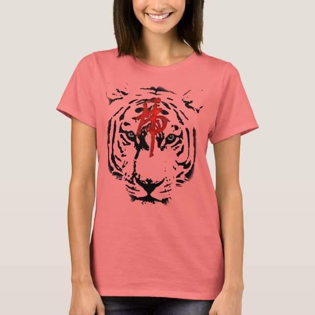 Camiseta Tigre blanco (Anverso)