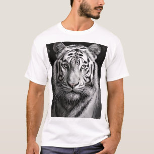 Camiseta Tigre Blanco Carbón