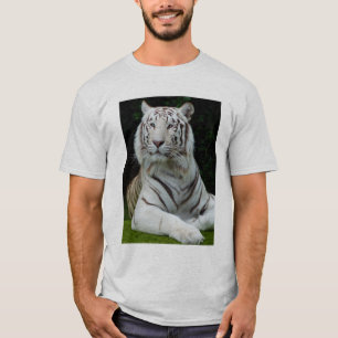 Camiseta Tigre blanco majestuoso