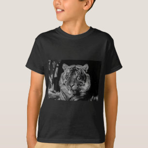 Camiseta Tigre blanco y negro