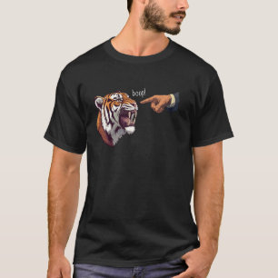 Camiseta Tigre Boop el Hocico Divertido Gato Salvaje Meme H