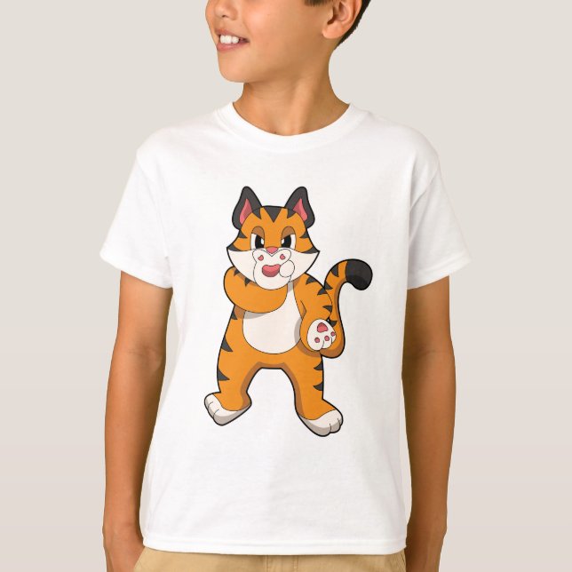 Camiseta Tigre callado (Anverso)