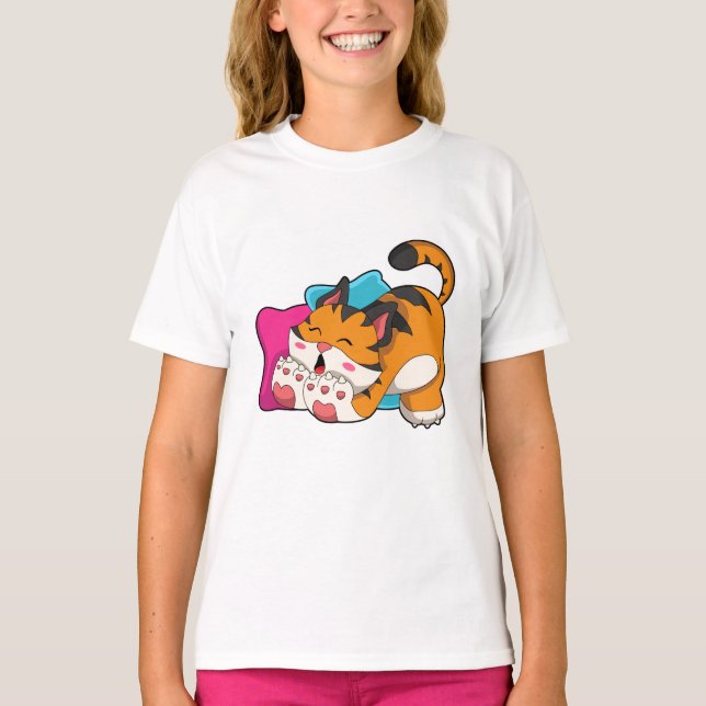 Camiseta Tigre cansado (Anverso)